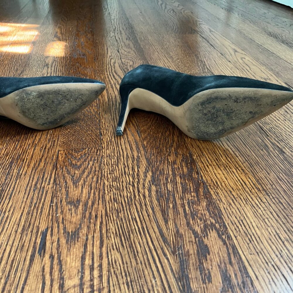 Aldo, black suede pumps, stiletto heel, Size 7.5 - Picture 10 of 10